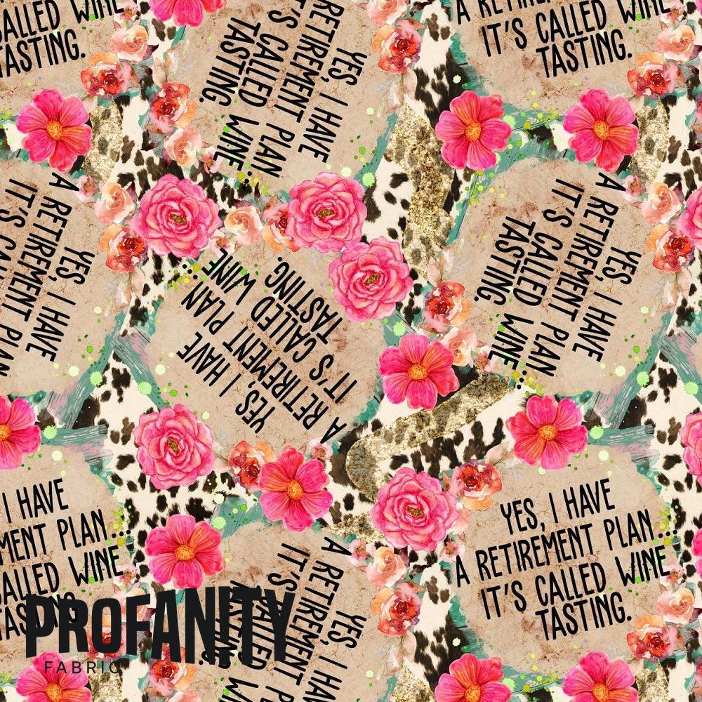 Novelty Swearing Fabric 400 – cheeky novelty fabric by the metre, made-to-order | Fabric by Missy Rose