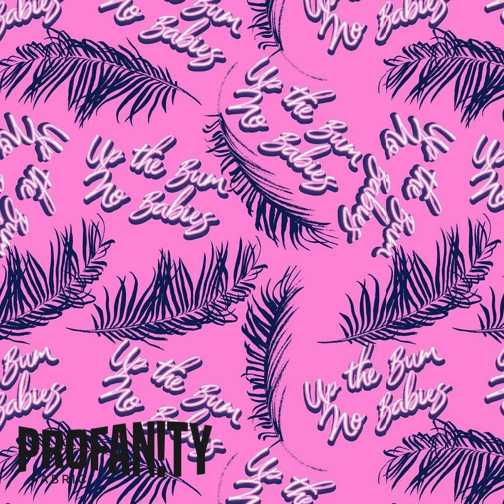 Novelty Swearing Fabric 402 – rude funny novelty fabric, pre-order by the metre | Fabric by Missy Rose