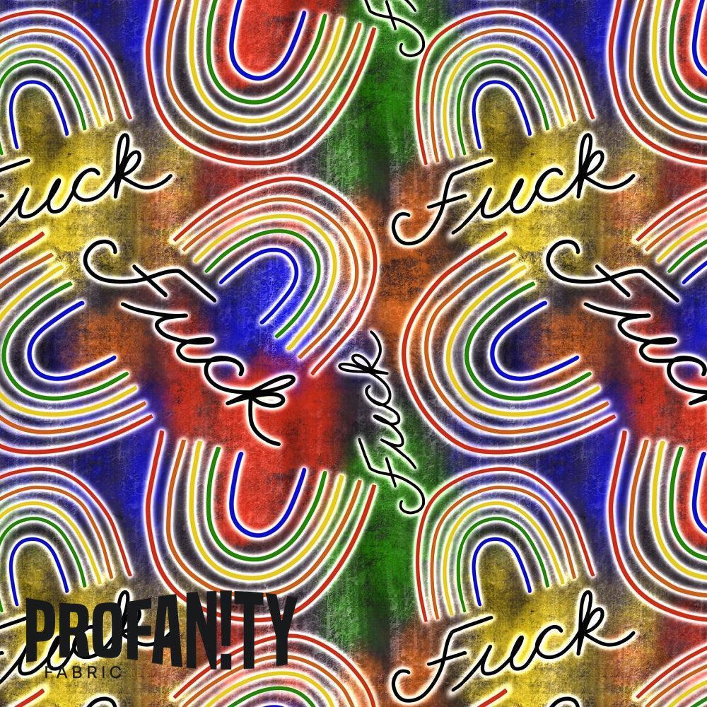 Novelty Swearing Fabric 408 – cheeky novelty fabric by the metre, made-to-order | Fabric by Missy Rose