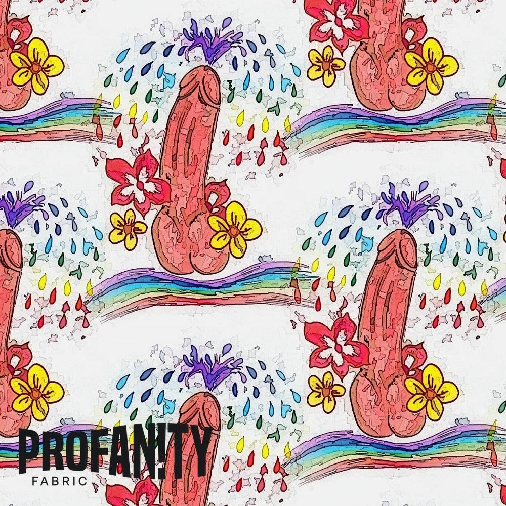 Novelty Swearing Fabric 412 – rude funny novelty fabric, pre-order by the metre | Fabric by Missy Rose