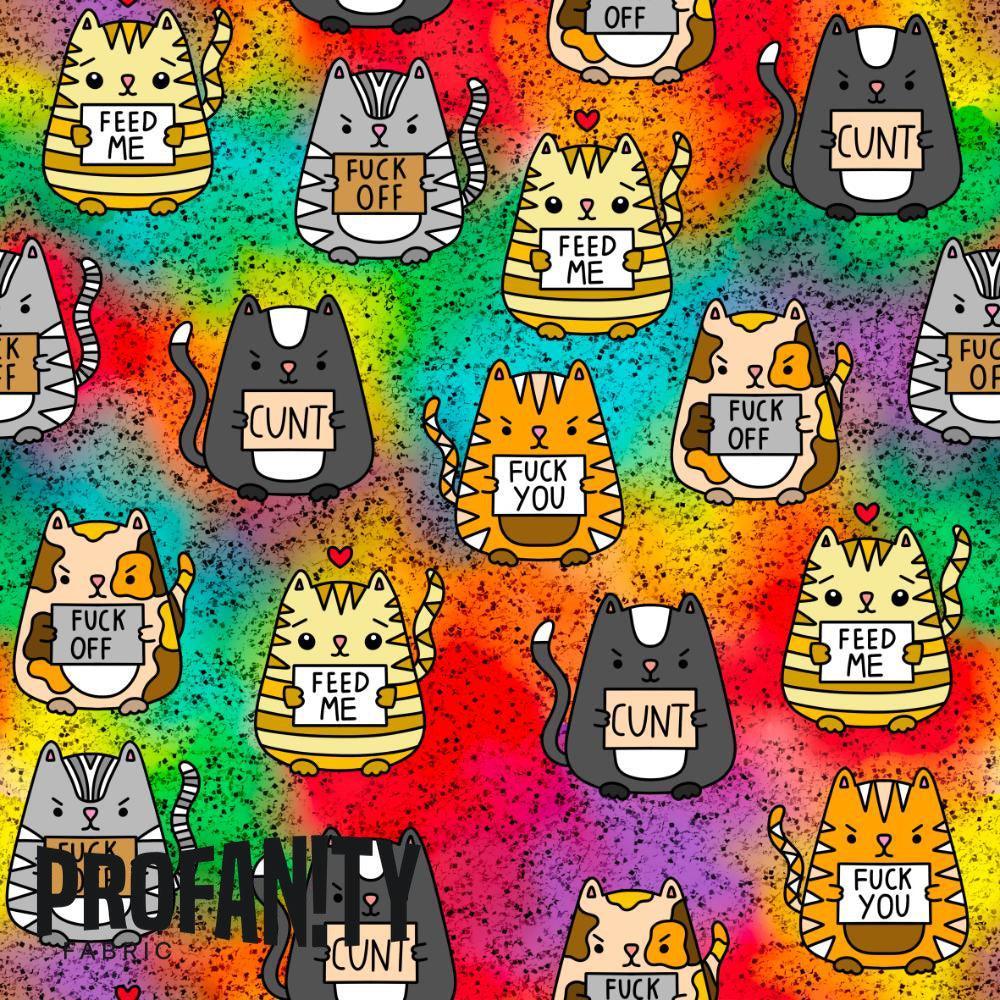 Novelty Swearing Fabric 419 – cheeky novelty fabric by the metre, made-to-order | Fabric by Missy Rose