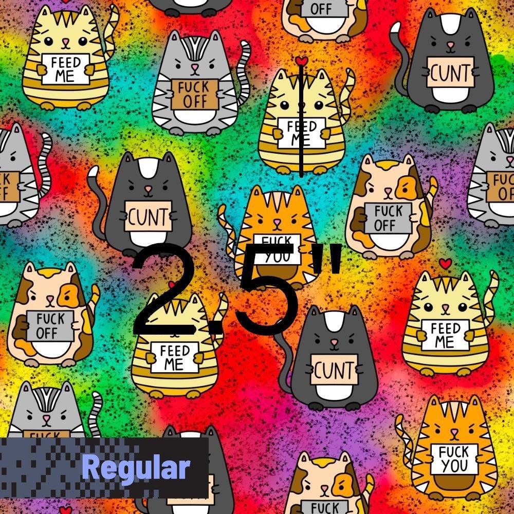Swear Word Fabric 419 – profanity fabric for sewing, custom printed Australia | Fabric by Missy Rose