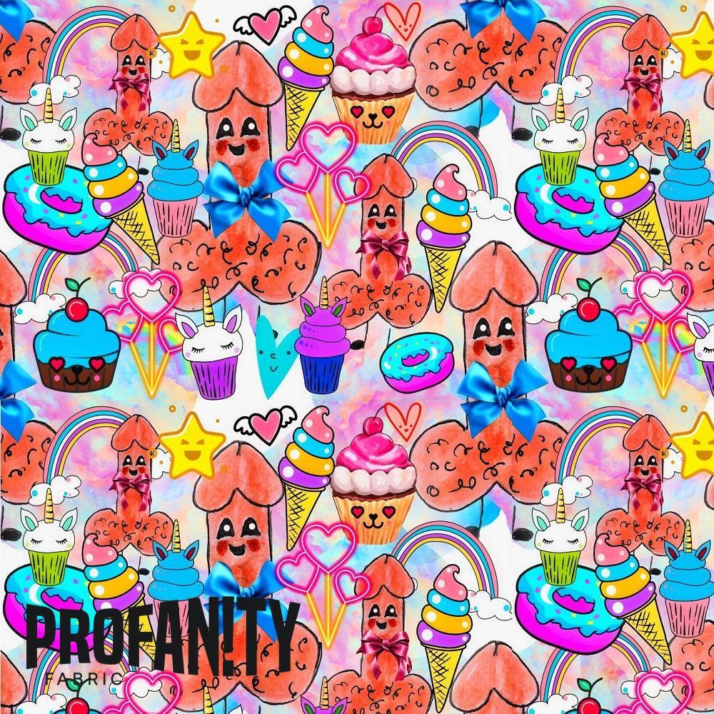 Novelty Swearing Fabric 424 – cheeky novelty fabric by the metre, made-to-order | Fabric by Missy Rose