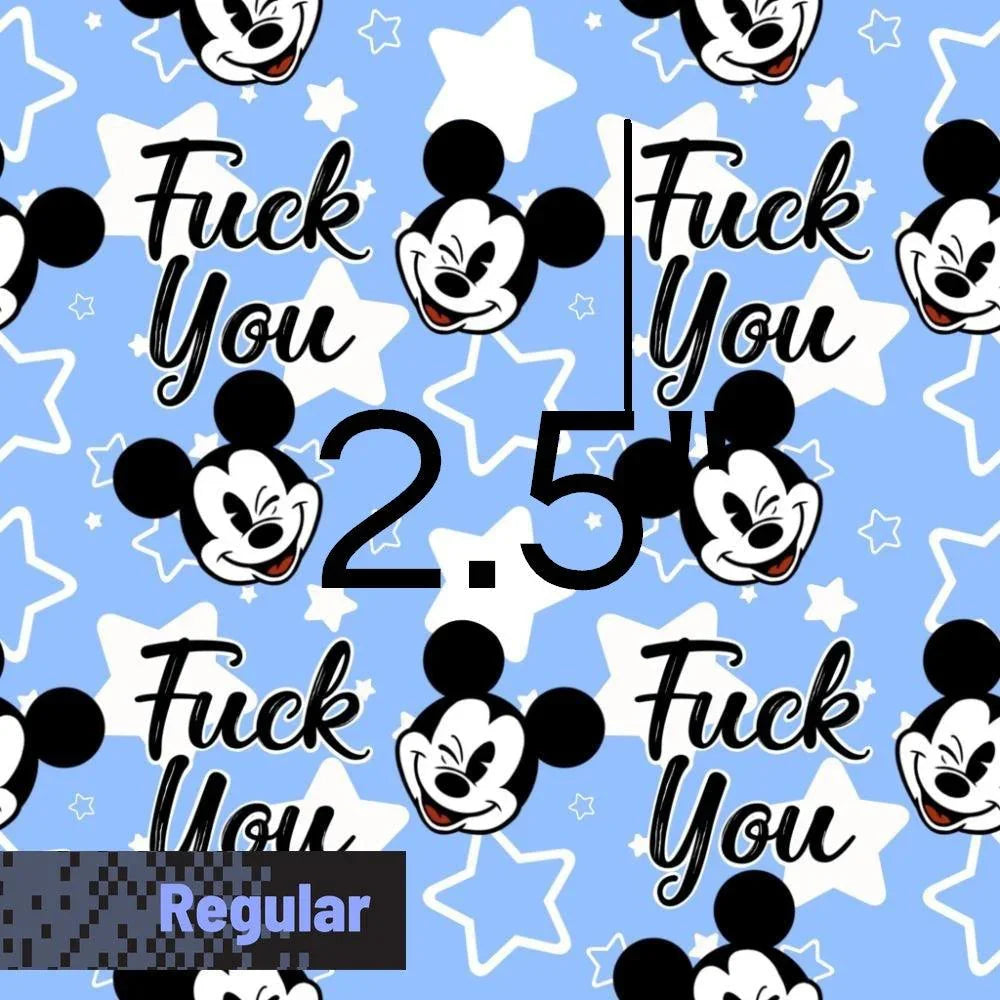Swear Word Fabric 426 – profanity fabric for sewing, custom printed Australia | Fabric by Missy Rose