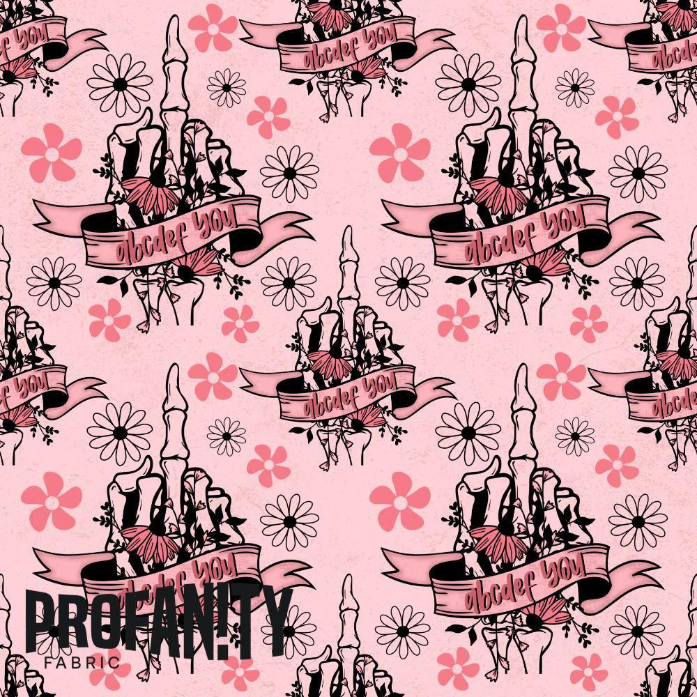 Novelty Swearing Fabric 434 – cheeky rude print fabric for sewing, pre-order | Fabric by Missy Rose