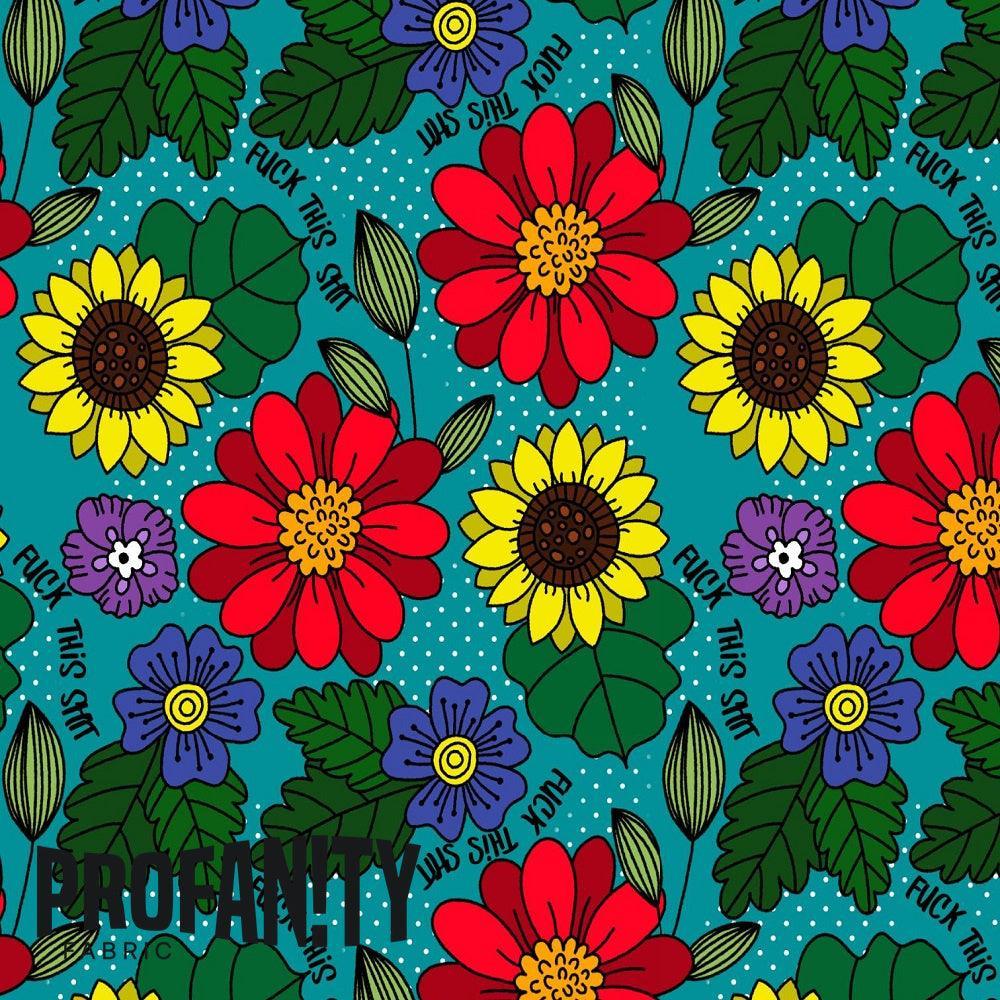 Novelty Swearing Fabric 446 – rude funny novelty fabric, pre-order by the metre | Fabric by Missy Rose