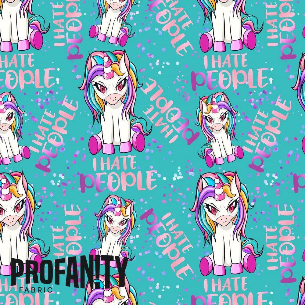 Swear Word Fabric 44 – profanity fabric for sewing, custom printed Australia | Fabric by Missy Rose