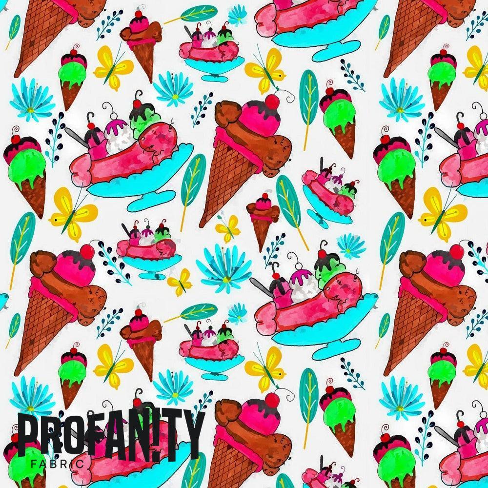 Novelty Swearing Fabric 451 – rude funny novelty fabric, pre-order by the metre | Fabric by Missy Rose