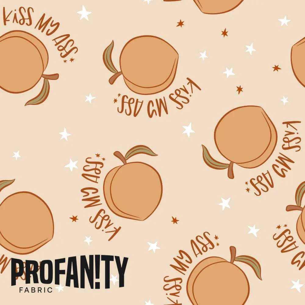 Novelty Swearing Fabric 454 – rude funny novelty fabric, pre-order by the metre | Fabric by Missy Rose