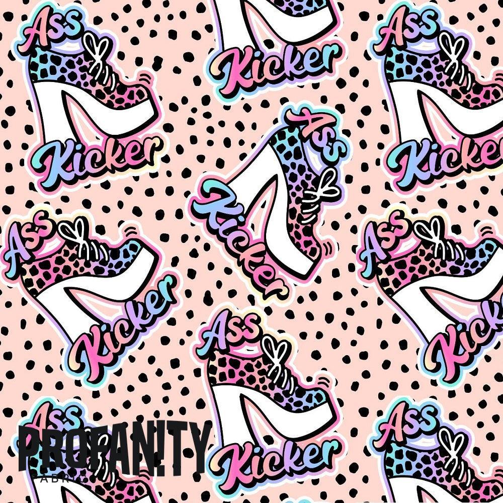 Novelty Swearing Fabric 462 – cheeky novelty fabric by the metre, made-to-order | Fabric by Missy Rose