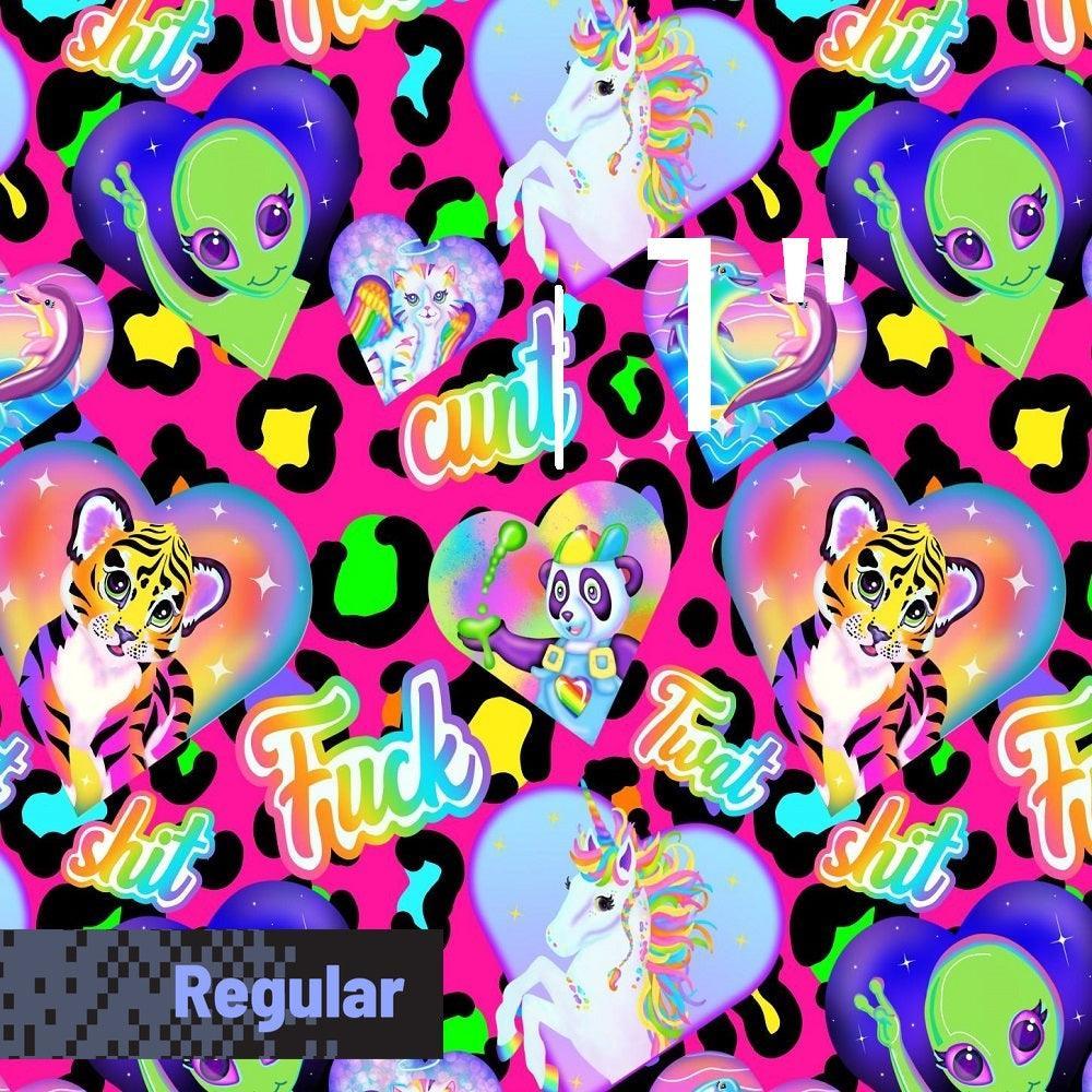 Swear Word Fabric 463 – profanity fabric for sewing, custom printed Australia | Fabric by Missy Rose