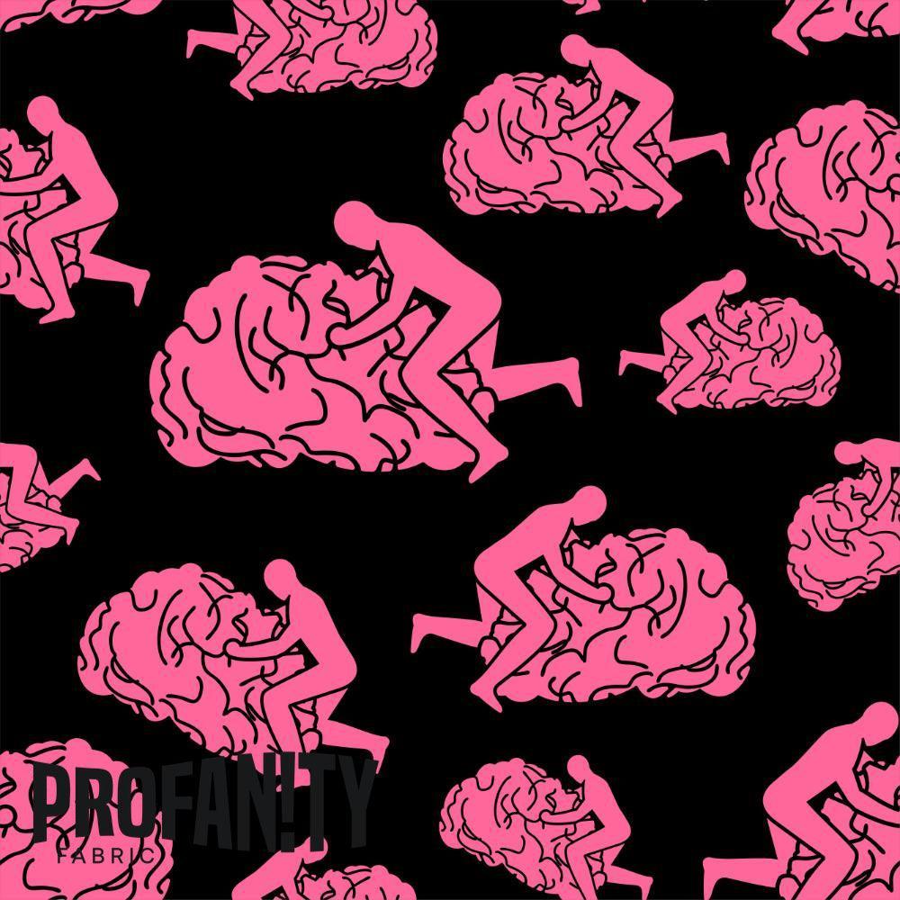 Novelty Swearing Fabric 464 – rude funny novelty fabric, pre-order by the metre | Fabric by Missy Rose