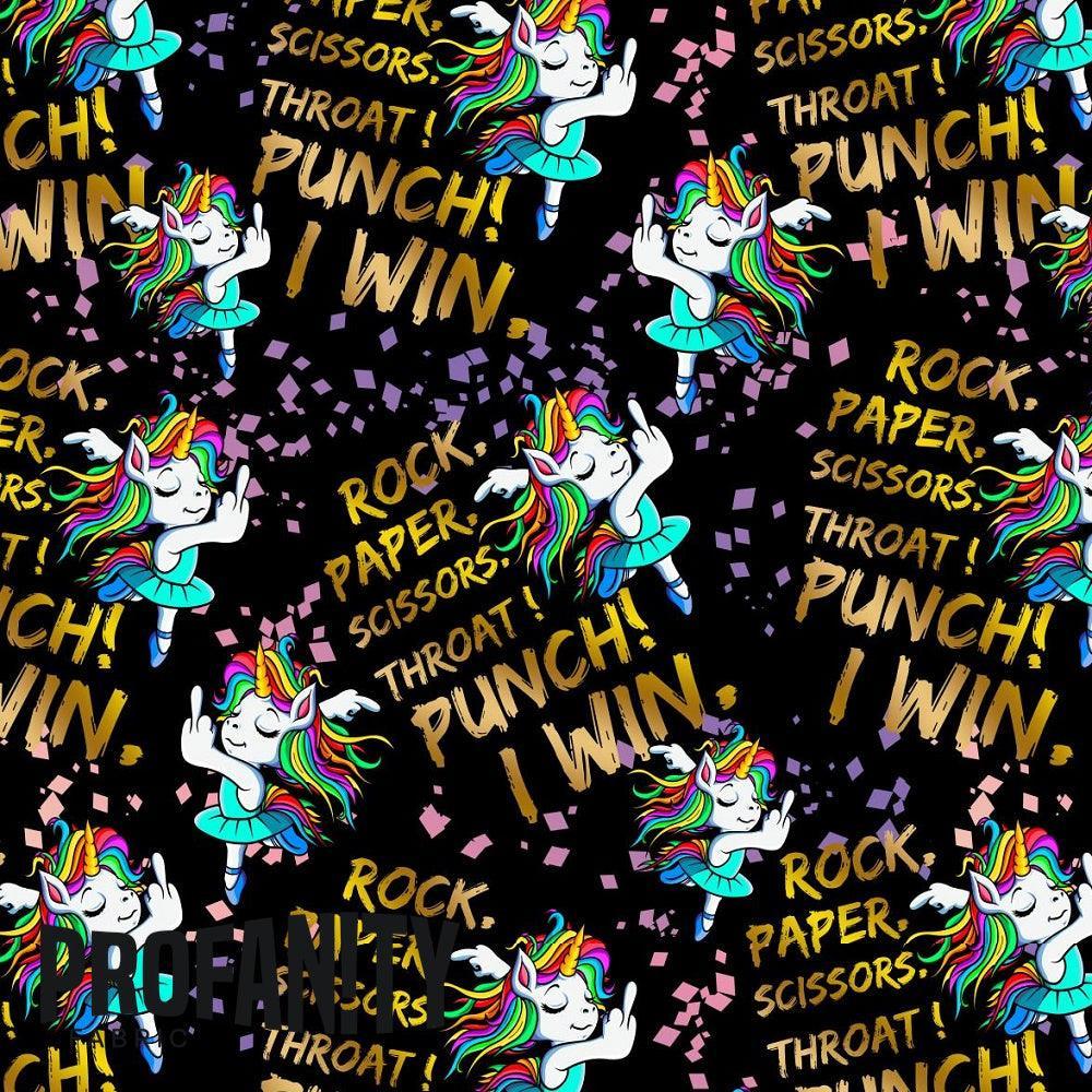 Swear Word Fabric 46 – profanity fabric for sewing, custom printed Australia | Fabric by Missy Rose