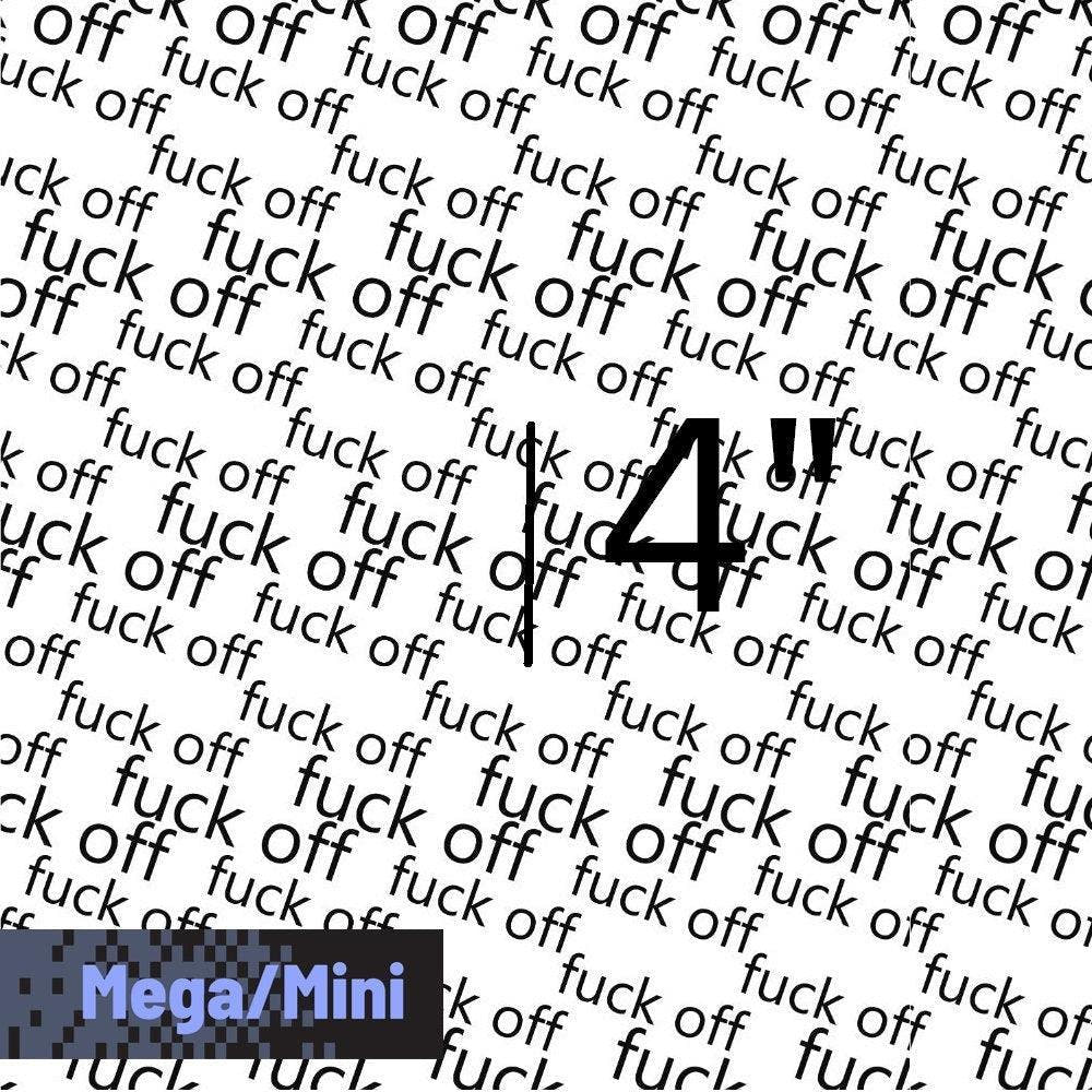 Novelty Swearing Fabric 470 – cheeky novelty fabric by the metre, made-to-order | Fabric by Missy Rose
