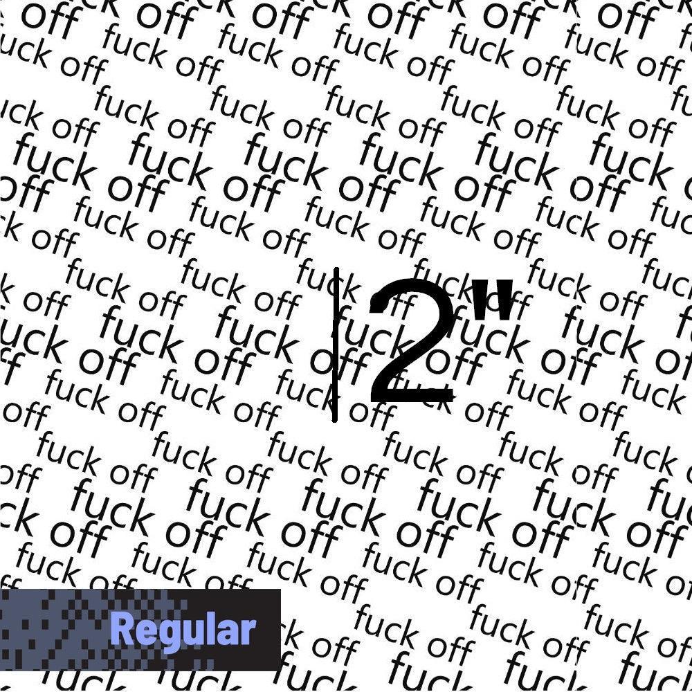 Swear Word Fabric 470 – swear word fabric Australia, custom printed pre-order | Fabric by Missy Rose