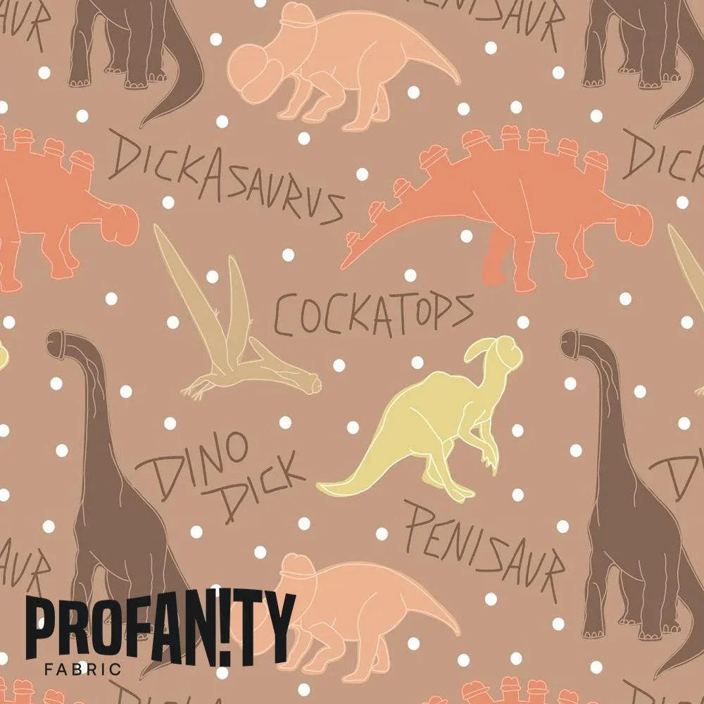 Novelty Swearing Fabric 471 – rude funny novelty fabric, pre-order by the metre | Fabric by Missy Rose