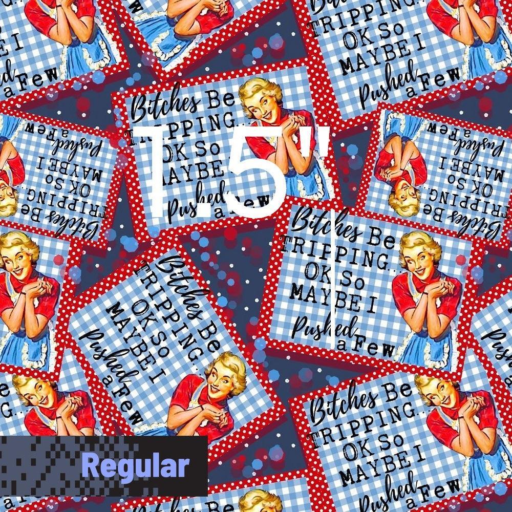 Novelty Swearing Fabric 47 – cheeky rude print fabric for sewing, pre-order | Fabric by Missy Rose