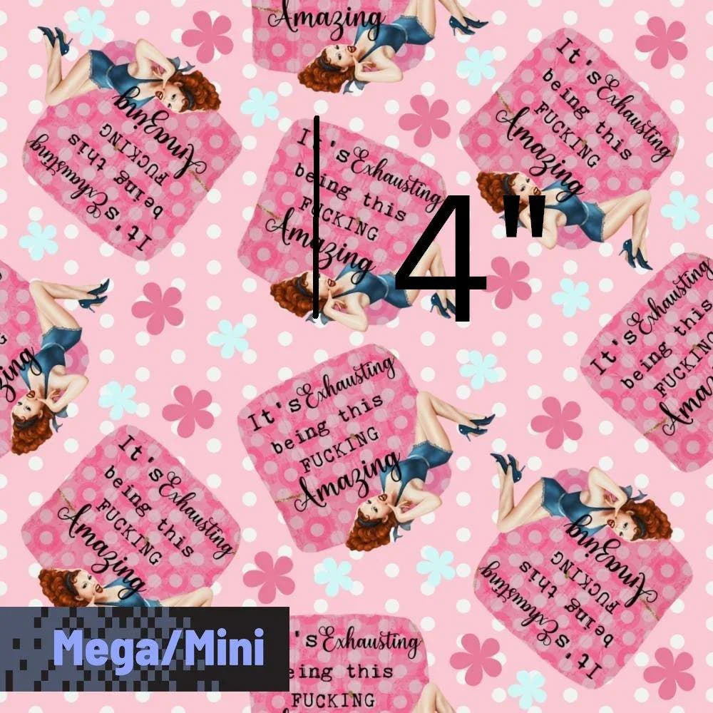 Novelty Swearing Fabric 481 – cheeky novelty fabric by the metre, made-to-order | Fabric by Missy Rose