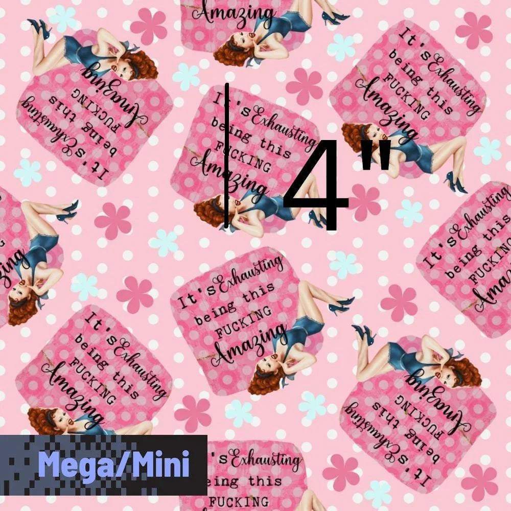 Novelty Swearing Fabric 481 – cheeky novelty fabric by the metre, made-to-order | Fabric by Missy Rose