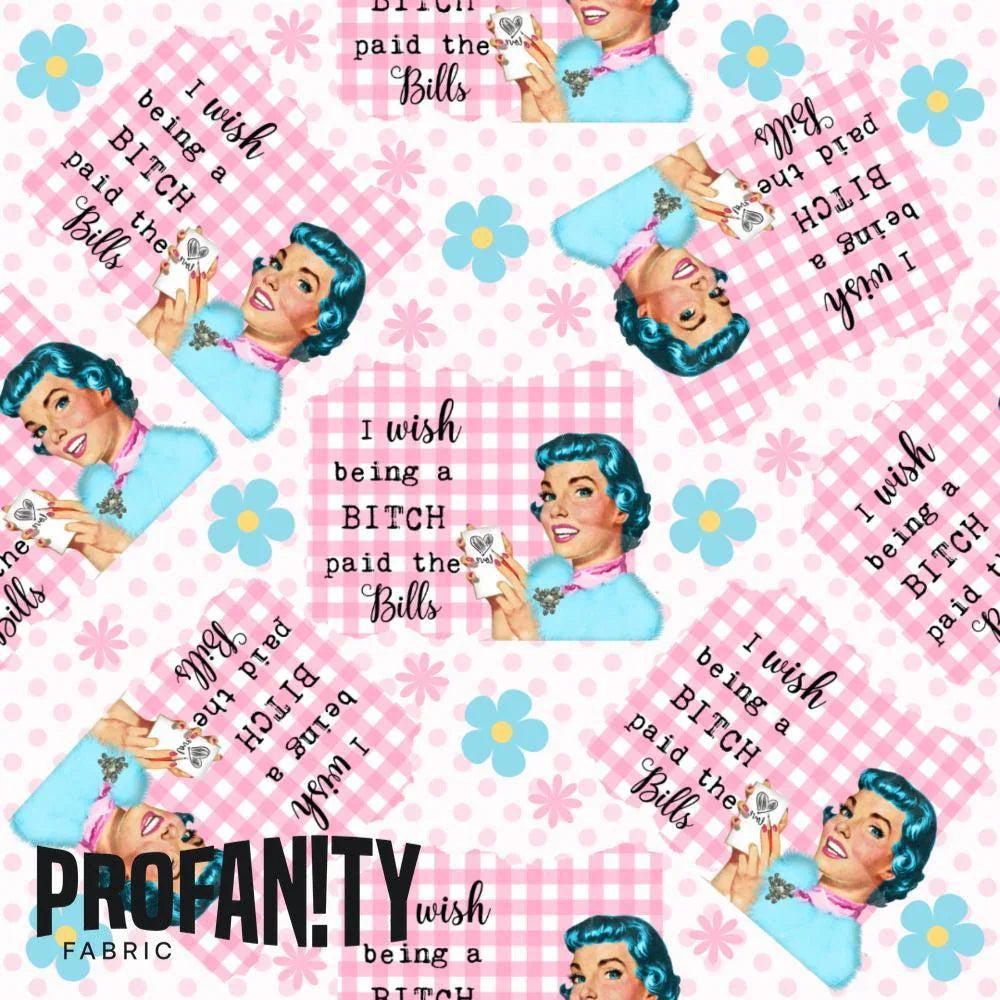 Novelty Swearing Fabric 483 – cheeky novelty fabric by the metre, made-to-order | Fabric by Missy Rose