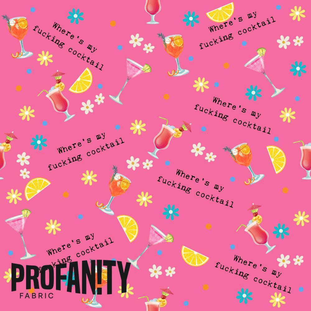 Novelty Swearing Fabric 484 – rude funny novelty fabric, pre-order by the metre | Fabric by Missy Rose
