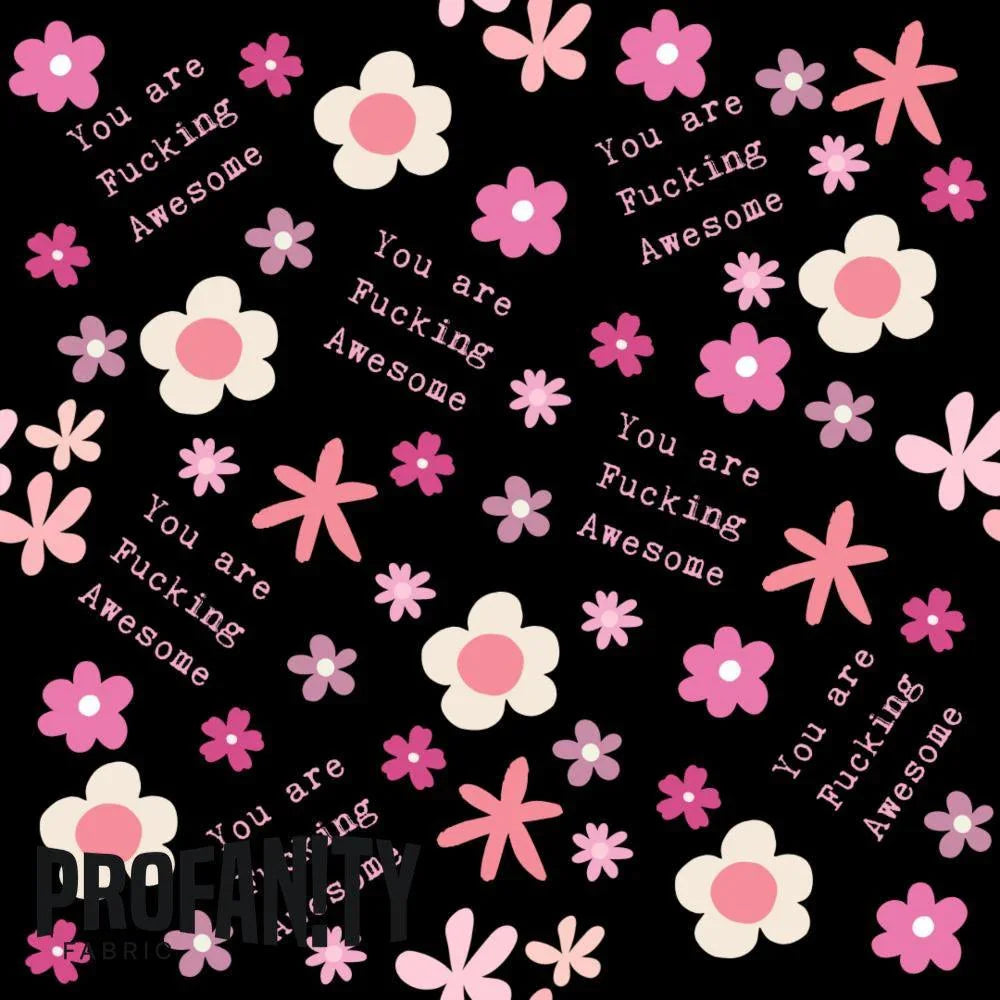Novelty Swearing Fabric 486 – cheeky rude print fabric for sewing, pre-order | Fabric by Missy Rose