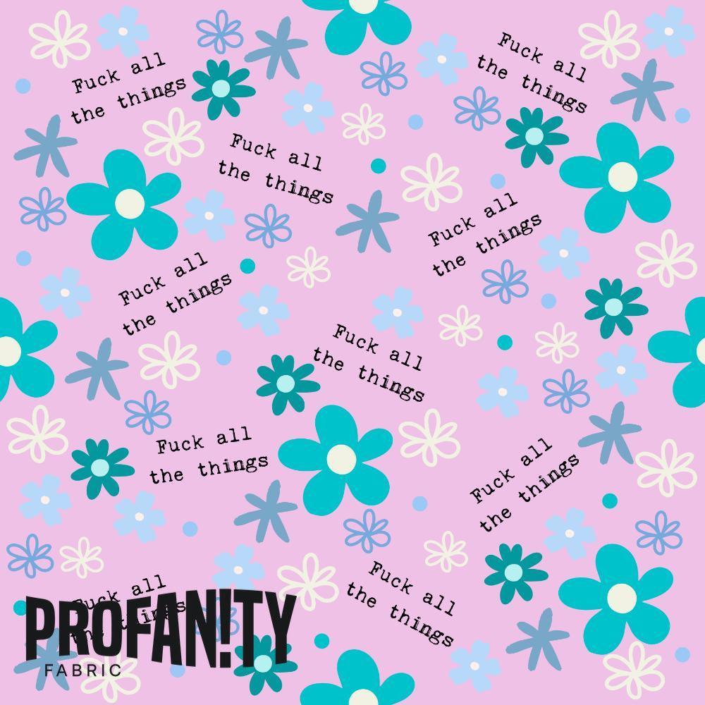 Novelty Swearing Fabric 495 – cheeky novelty fabric by the metre, made-to-order | Fabric by Missy Rose