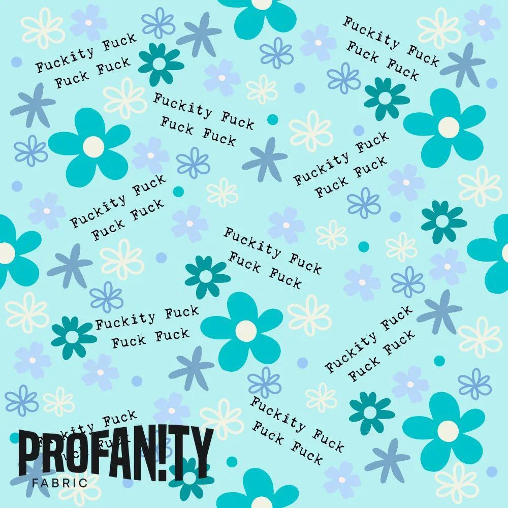 Novelty Swearing Fabric 496 – rude funny novelty fabric, pre-order by the metre | Fabric by Missy Rose