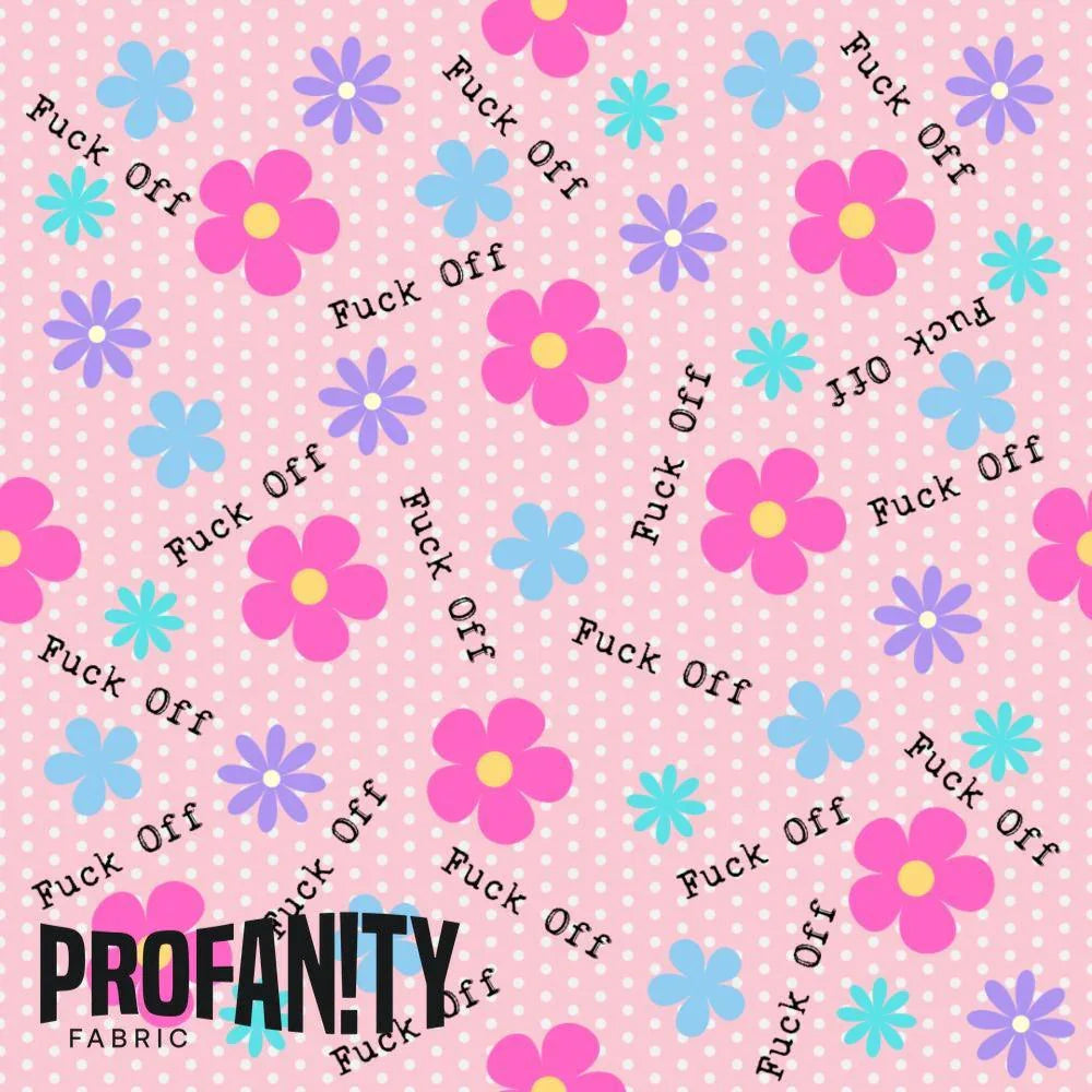 Novelty Swearing Fabric 499 – cheeky novelty fabric by the metre, made-to-order | Fabric by Missy Rose