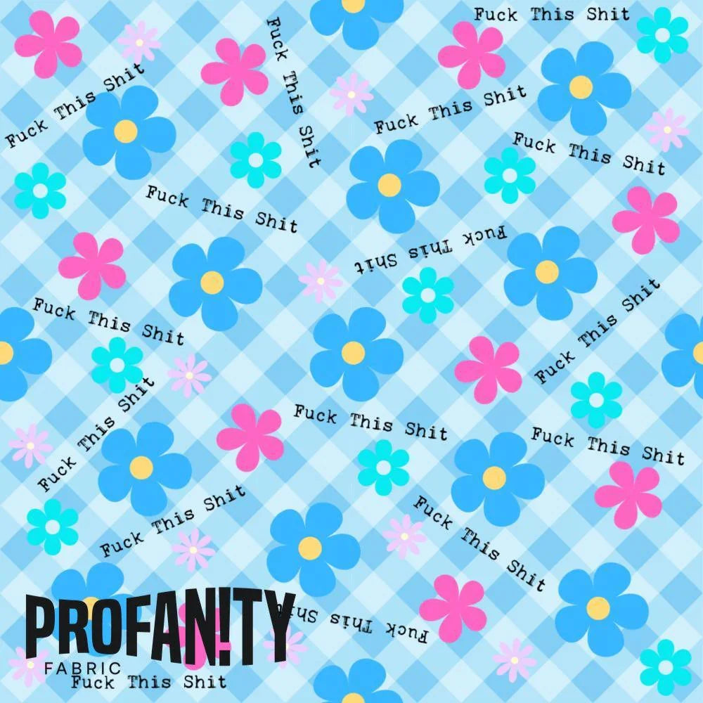 Novelty Swearing Fabric 500 – cheeky rude print fabric for sewing, pre-order | Fabric by Missy Rose
