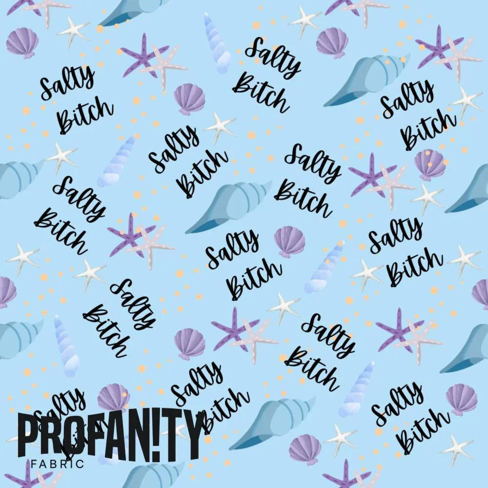 Novelty Swearing Fabric 501 – cheeky novelty fabric by the metre, made-to-order | Fabric by Missy Rose