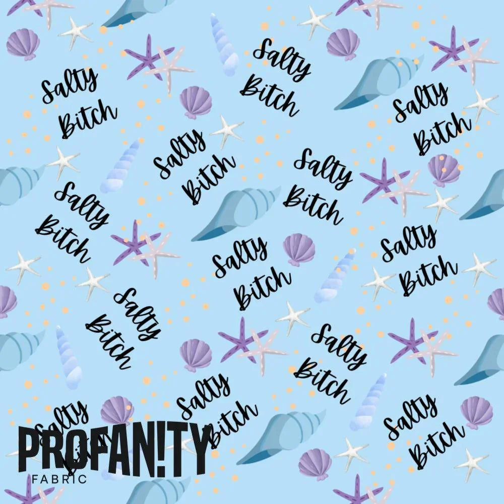 Novelty Swearing Fabric 501 – cheeky novelty fabric by the metre, made-to-order | Fabric by Missy Rose