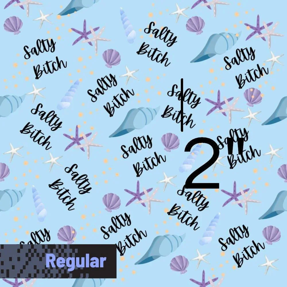 Swear Word Fabric 501 – profanity fabric for sewing, custom printed Australia | Fabric by Missy Rose