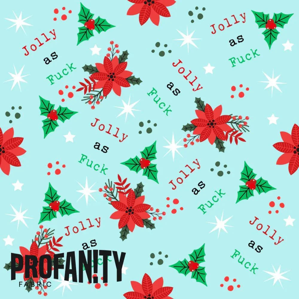 Novelty Swearing Fabric 507 – cheeky novelty fabric by the metre, made-to-order | Fabric by Missy Rose