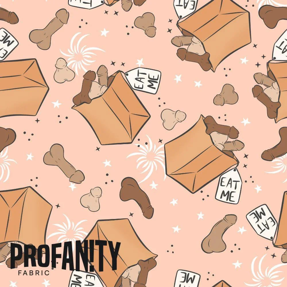 Novelty Swearing Fabric 514 – rude funny novelty fabric, pre-order by the metre | Fabric by Missy Rose