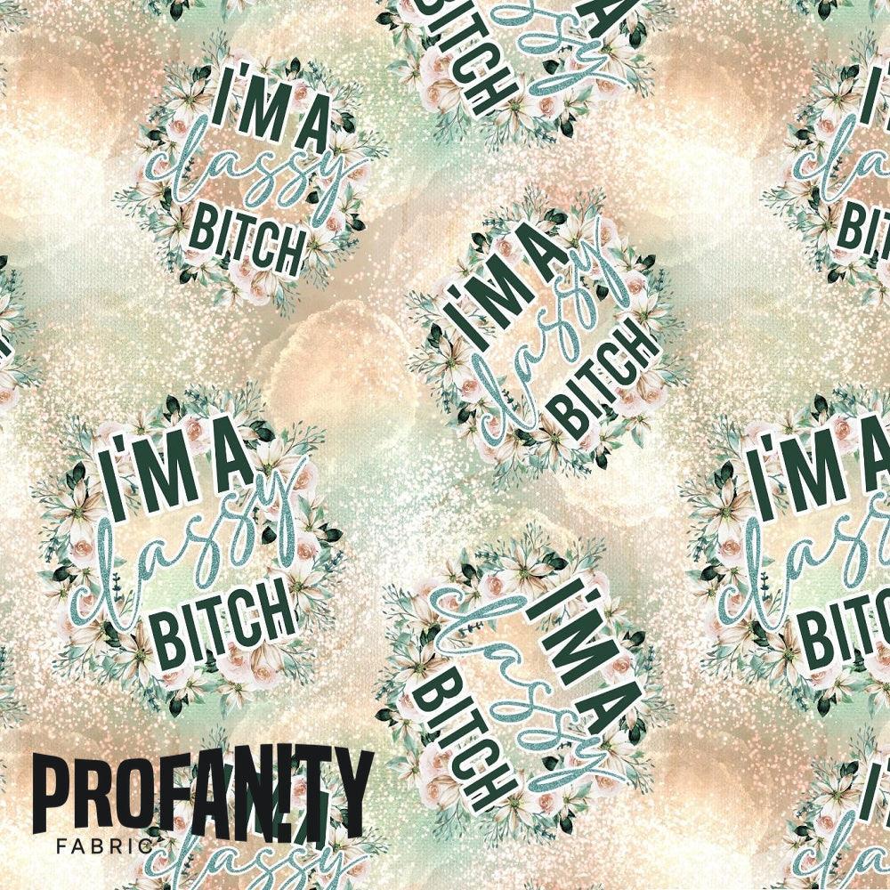 Novelty Swearing Fabric 522 – cheeky novelty fabric by the metre, made-to-order | Fabric by Missy Rose
