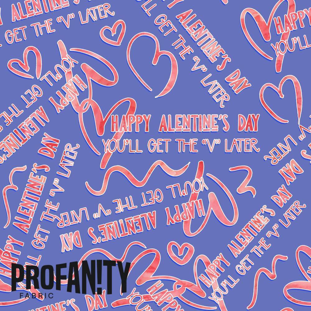 Novelty Swearing Fabric 534 – cheeky novelty fabric by the metre, made-to-order | Fabric by Missy Rose