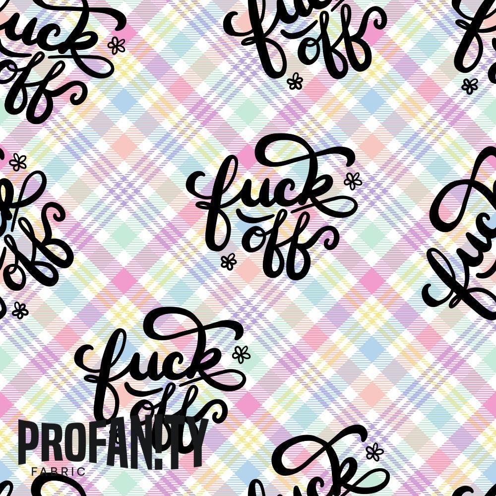 Novelty Swearing Fabric 540 – cheeky novelty fabric by the metre, made-to-order | Fabric by Missy Rose