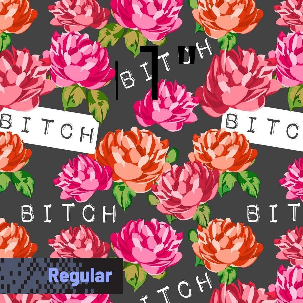 Swear Word Fabric 544 – swearing fabric custom printed Australia, made-to-order | Fabric by Missy Rose