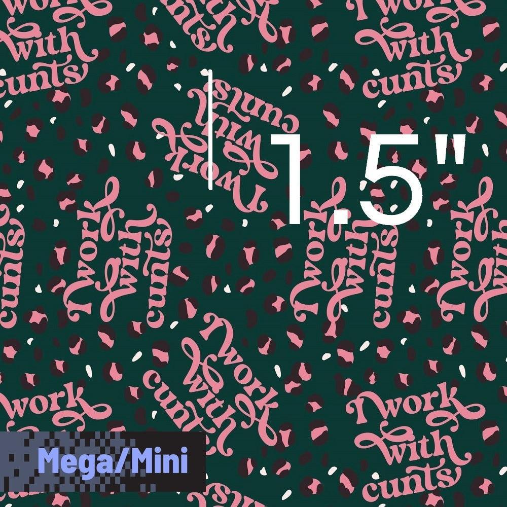 Swear Word Fabric 55 – swearing fabric custom printed Australia, made-to-order | Fabric by Missy Rose