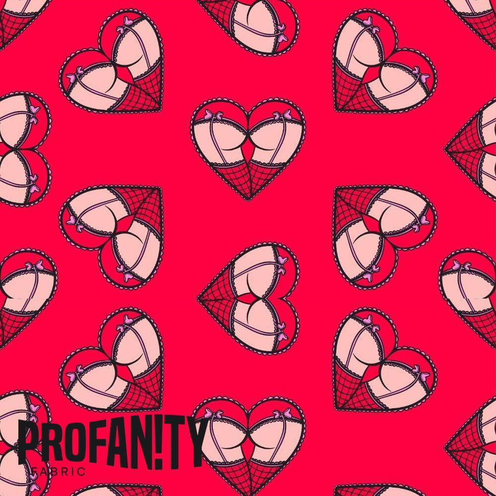 Swear Word Fabric 550 – swearing fabric custom printed Australia, made-to-order | Fabric by Missy Rose