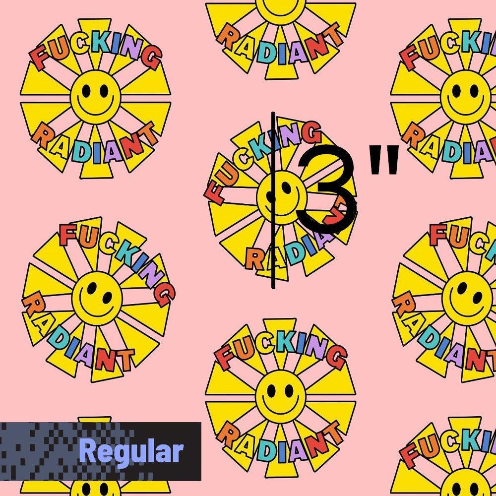 Novelty Swearing Fabric 560 – cheeky novelty fabric by the metre, made-to-order | Fabric by Missy Rose