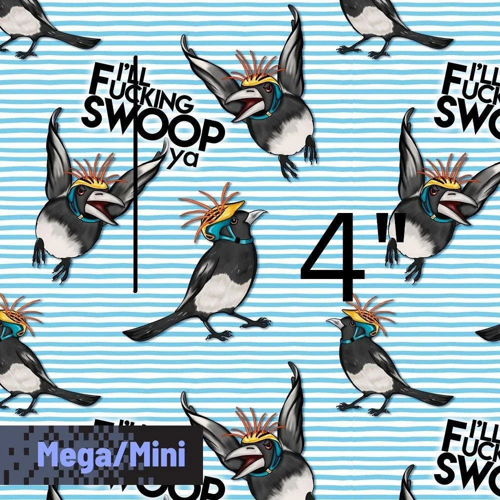 Swear Word Fabric 561 – swearing fabric custom printed Australia, made-to-order | Fabric by Missy Rose