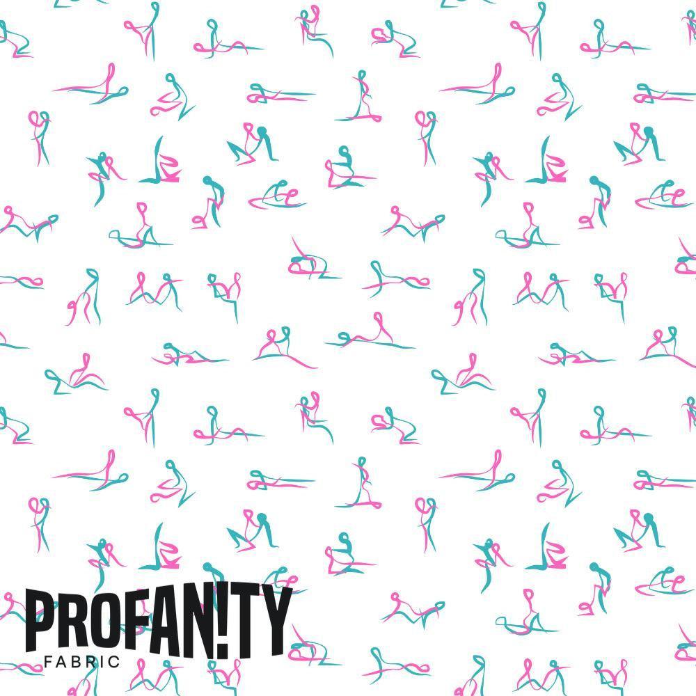 Swear Word Fabric 564 – swear word fabric Australia, custom printed pre-order | Fabric by Missy Rose