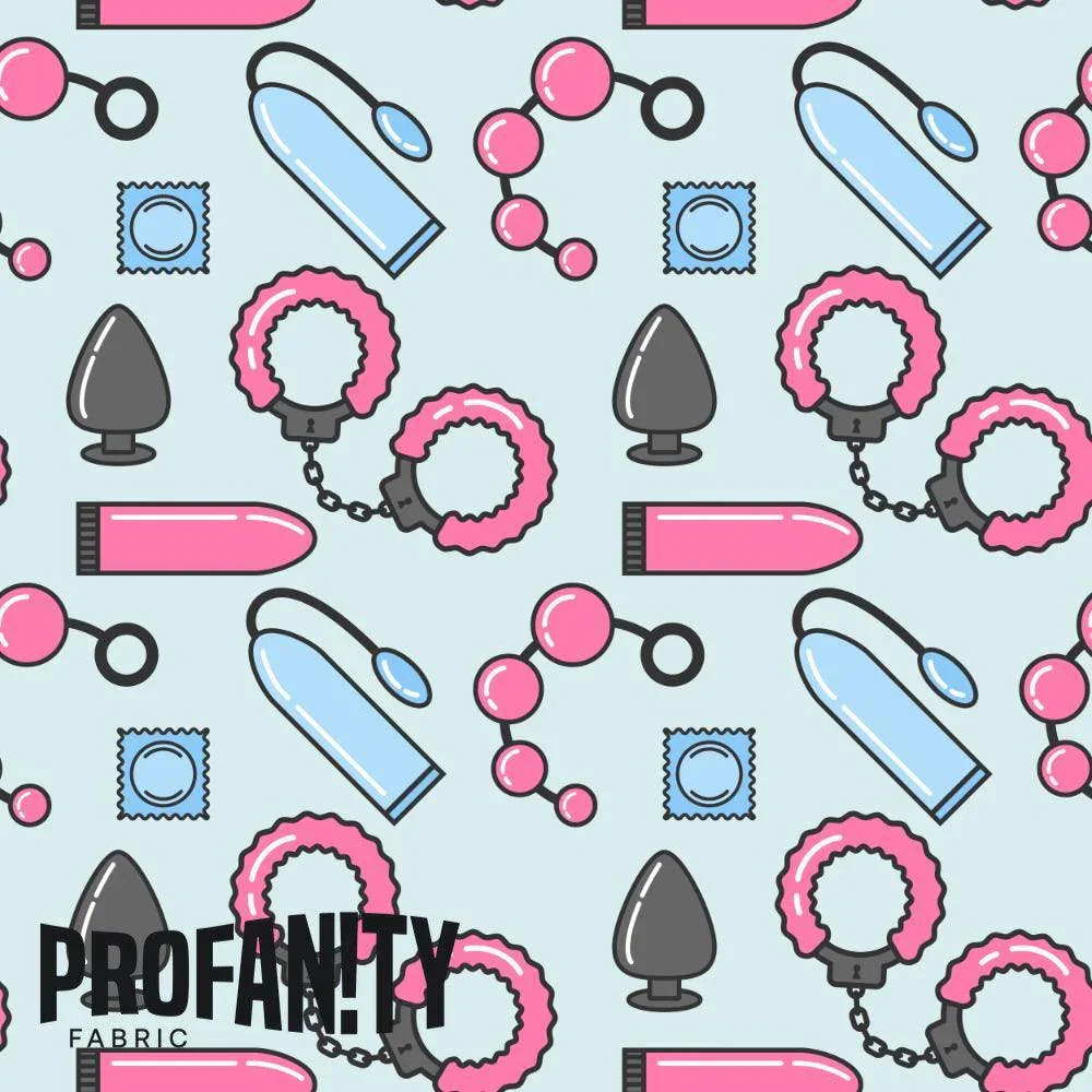 Swear Word Fabric 567 – swearing fabric custom printed Australia, made-to-order | Fabric by Missy Rose