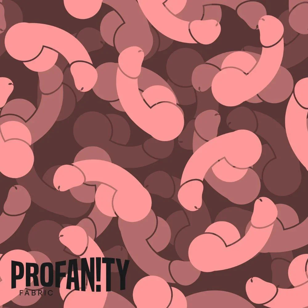 Swear Word Fabric 568 – profanity fabric for sewing, custom printed Australia | Fabric by Missy Rose