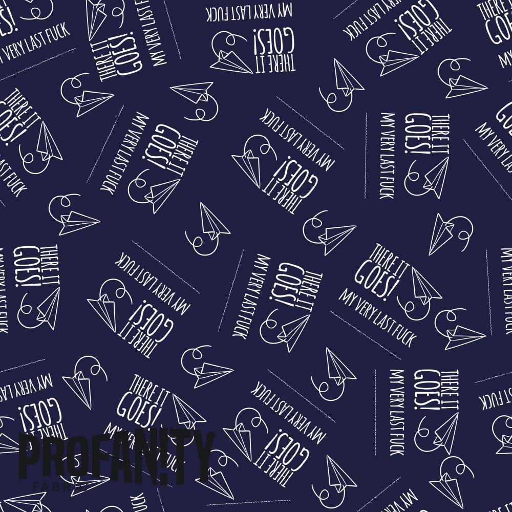 Swear Word Fabric 56 – swearing fabric custom printed Australia, made-to-order | Fabric by Missy Rose