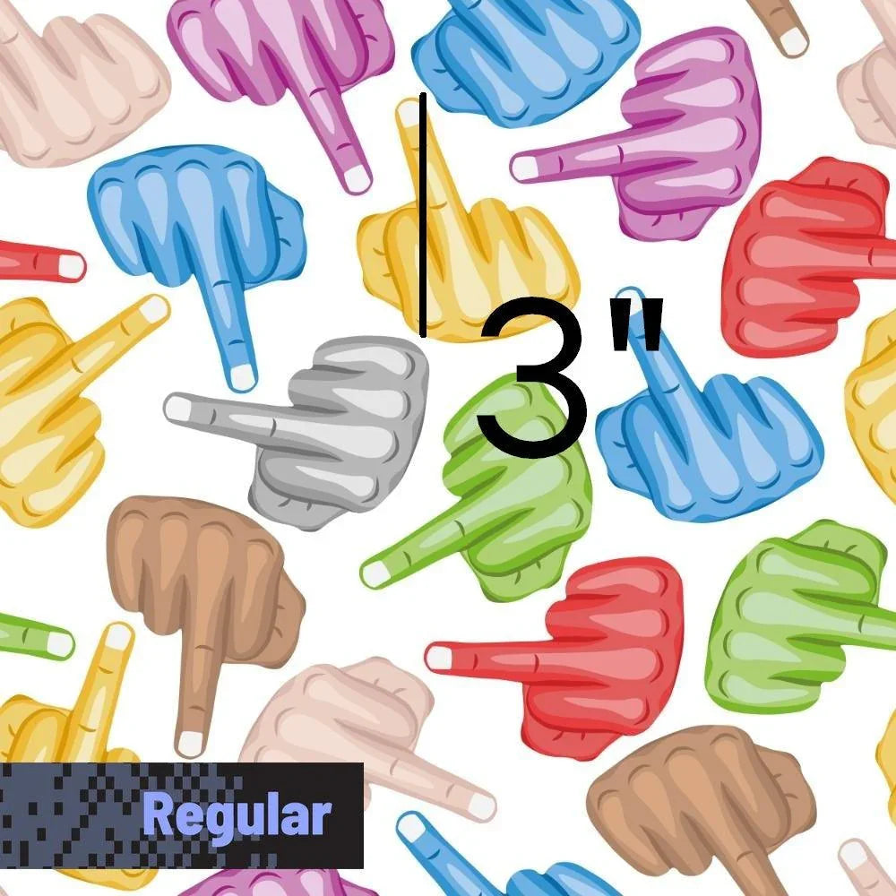 Novelty Swearing Fabric 572 – cheeky novelty fabric by the metre, made-to-order | Fabric by Missy Rose