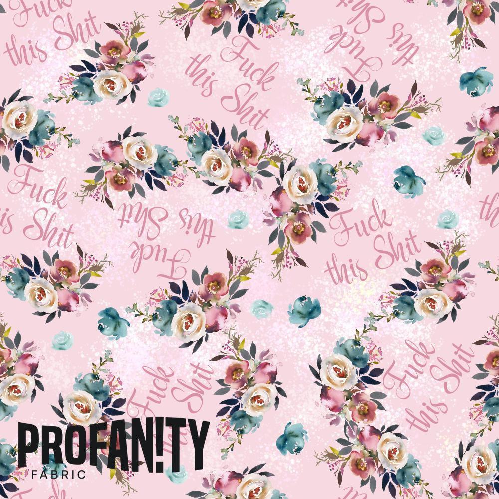 Swear Word Fabric 580 – swearing fabric custom printed Australia, made-to-order | Fabric by Missy Rose