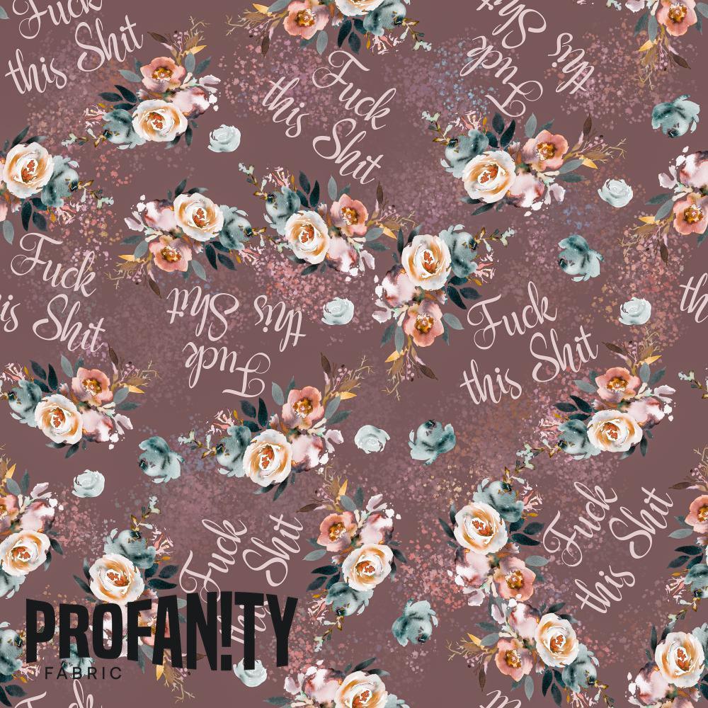 Swear Word Fabric 582 – swearing fabric custom printed Australia, made-to-order | Fabric by Missy Rose